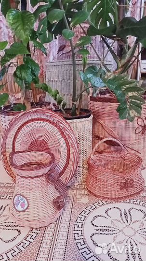 Плетеные корзины