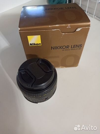 Объектив nikon 50mm f 1.8