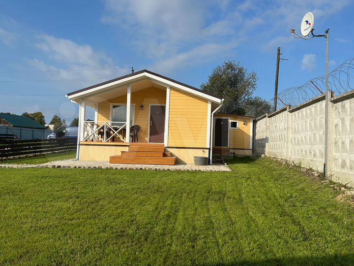 Коттедж 56 м² на участке 5 сот.