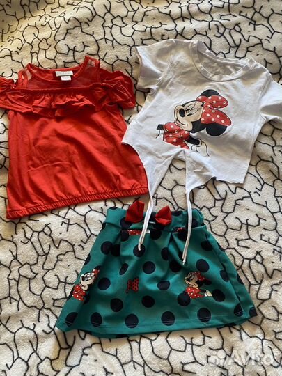 Детские вещи пакетом для девочек 92,98,104