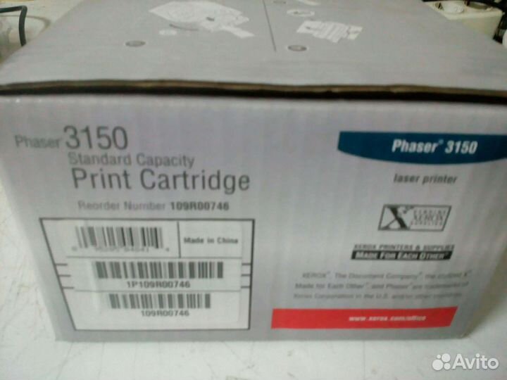 Картридж Xerox 109R00746 для Xerox Phaser 3150