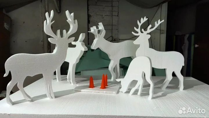 Фигурная резка пенопласта