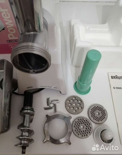 Электромясорубка Braun Power Plus 1300