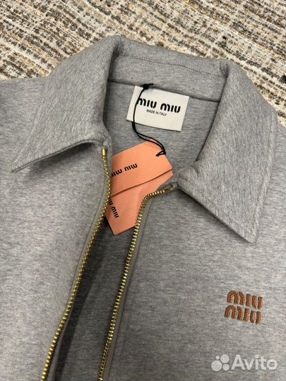 Жакет на молнии Miu Miu premium