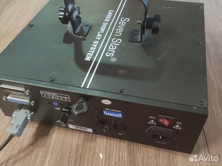 Концертный лазер SevenStars B5000+RGB