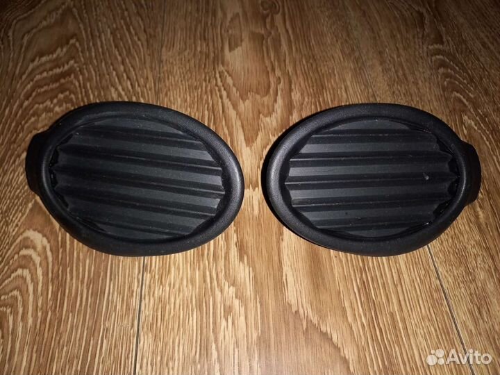 Заглушки туманок в передний бампер ford focus 3