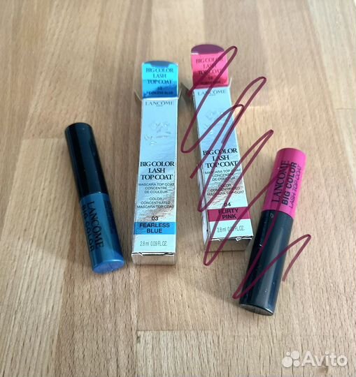 Тушь покрытие цветное Lancome оригинал