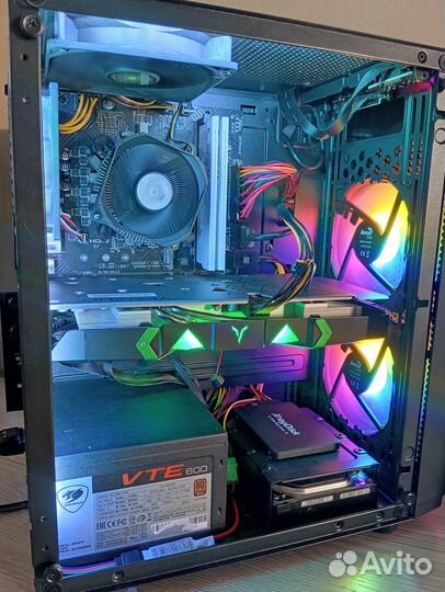 Новый Пк RTX2060 super /Ryzen 5/ 16Gb/SSD+HDD