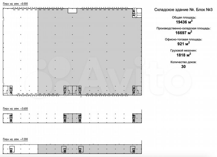 Помещение свободного назначения в продажу, 19436м²