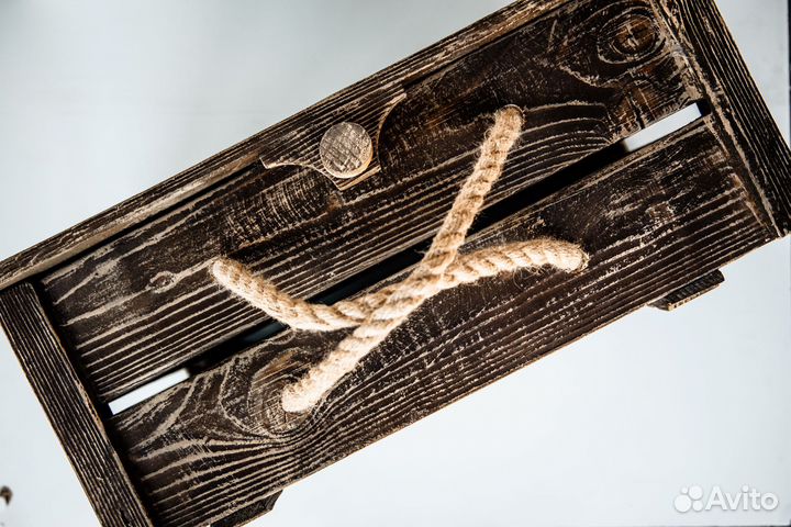 Ящик подарочный деревянный