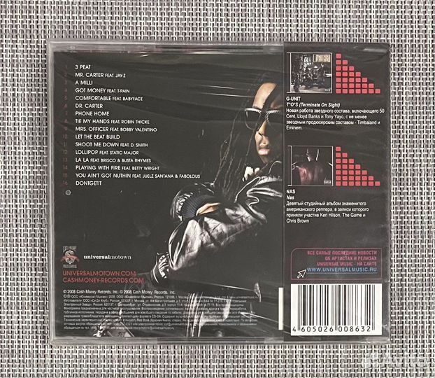 Lil Wayne - Tha Carter III CD Rus