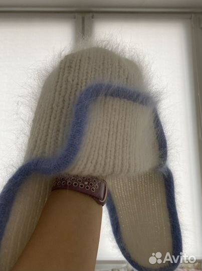 Шапка ушанка ручная работа