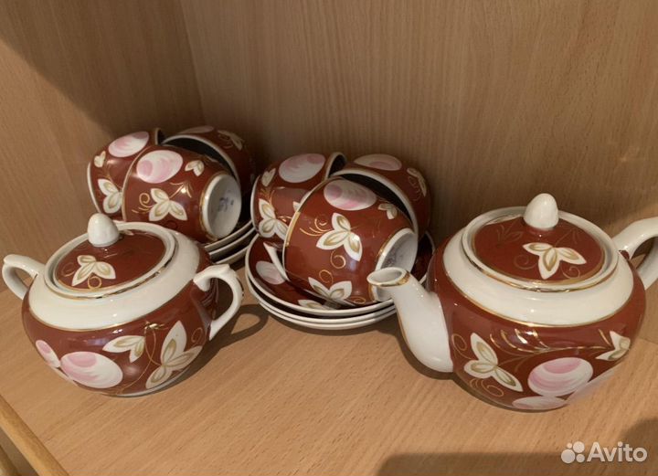 Сервиз чайный Вербилки СССР новый