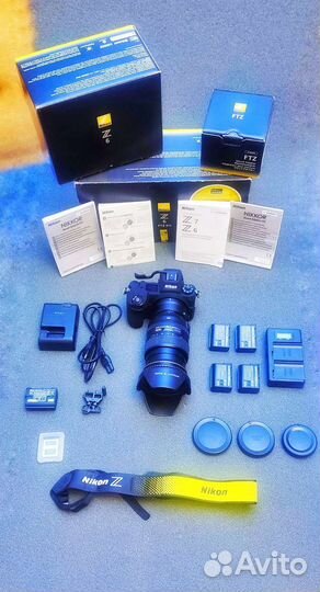 Nikon Z6 FTZ Kit + 24-120mm f/4 +128 gb + Film Rig