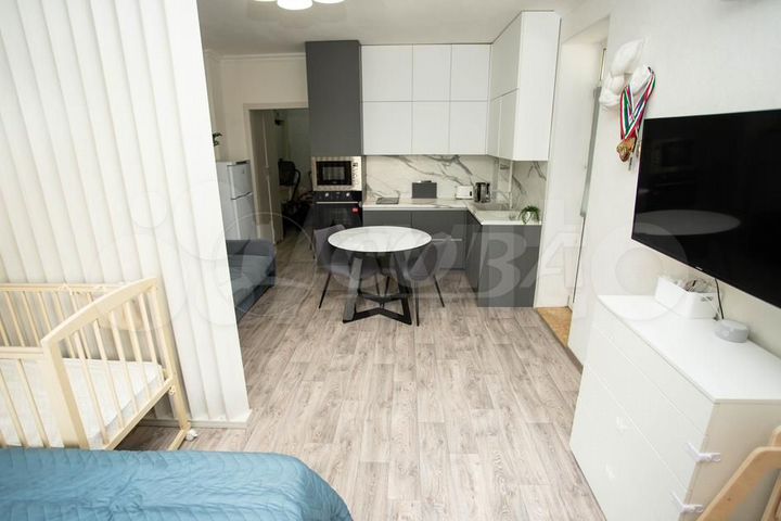 Квартира-студия, 34 м², 2/15 эт.