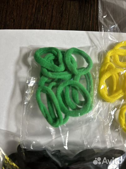 Новые Резинки для волос цветные