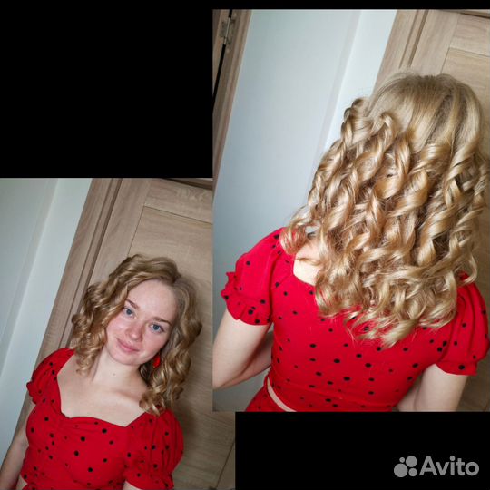 Прически локоны