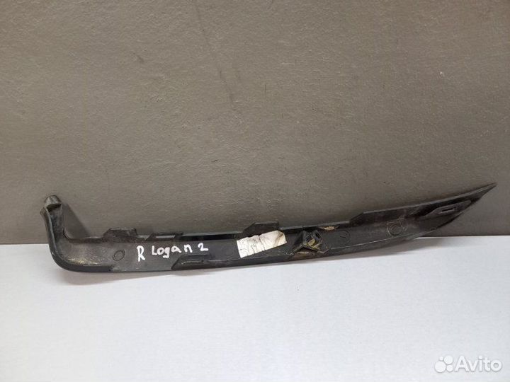 Накладка под фару передняя правая Renault Logan 2