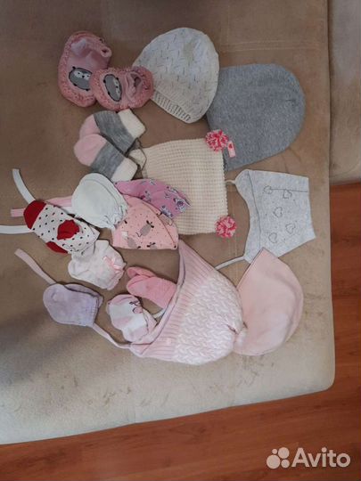 Вещи пакетом для девочек с рождения и до 1,5лет
