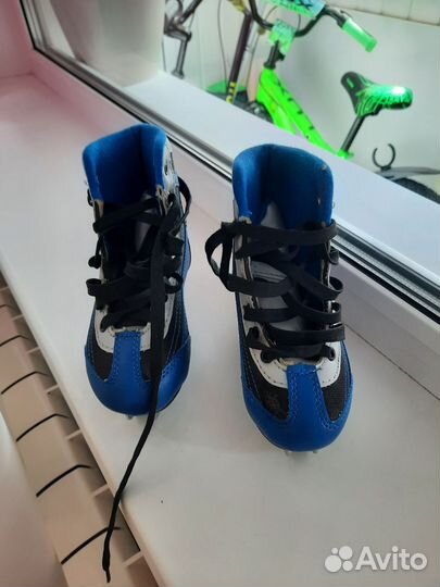 Коньки детские двухполозные