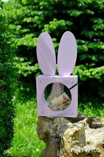 Копилка деревянная