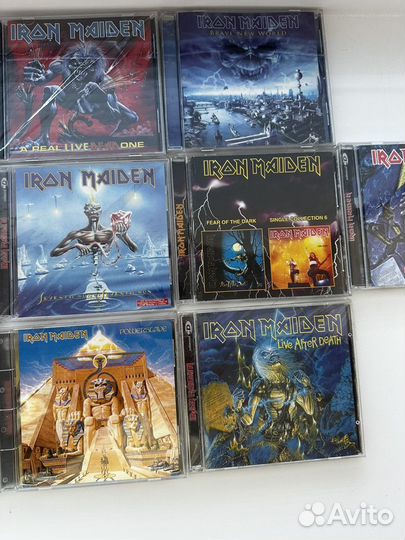 Cd диски iron maiden