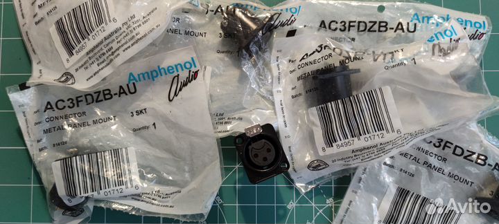 Neutrik, amphenol разъёмы