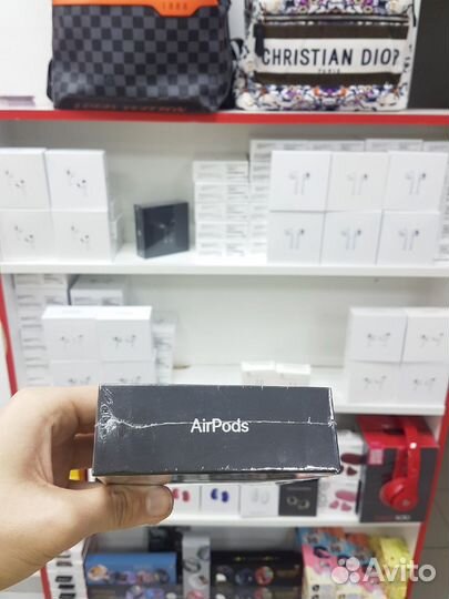 AirPods 2 Premium black гарантия/доставка
