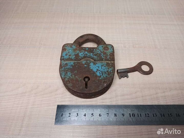 Советский Замок С Ключом Сделано В СССР Ретро