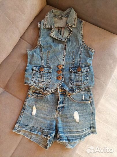 Вещи пакетом на девочку 158см