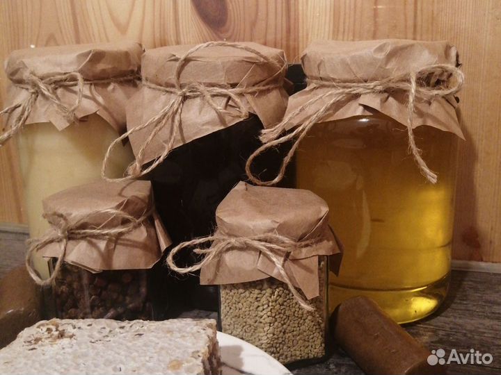 Алтайский мёд, перга, пыльца, прополис Птрзв