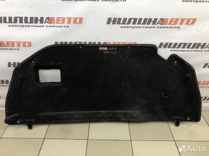 Шумоизоляция капота Mazda 3 Bk хэтчбек 1.6 Z6 2008