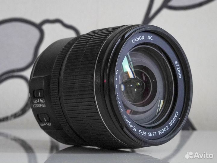 Объектив Canon EF-S 15-85mm f3.5-5.6 IS USM