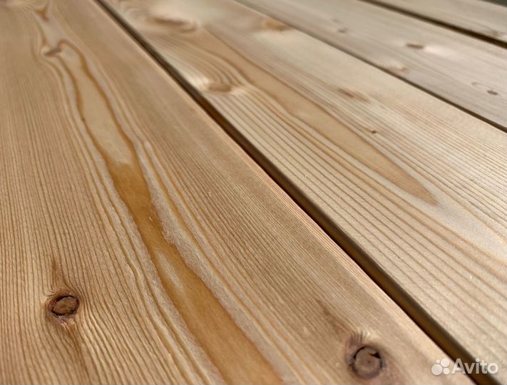 Доска лиственница террасная планкен
