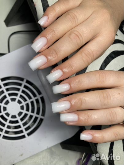 Наращивание ногтей/ покрытие гель-лаком