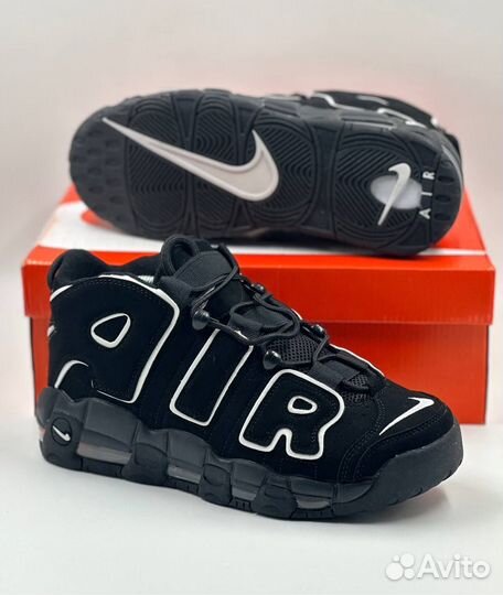 Черные Nike Air Uptempo