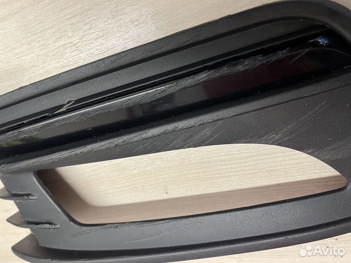 Накладки в бампер фольцваген Поло