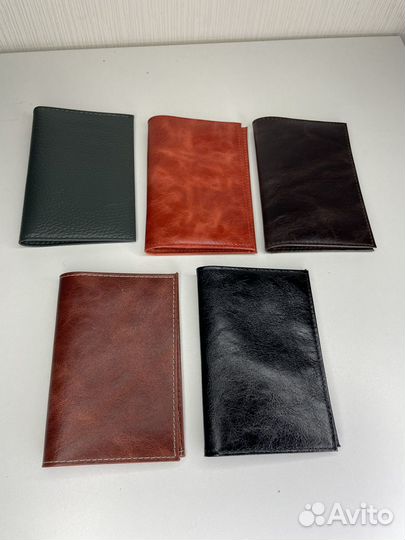 Обложка на паспорт натуральная кожа теленка