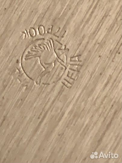 Поднос мельхиор СССР