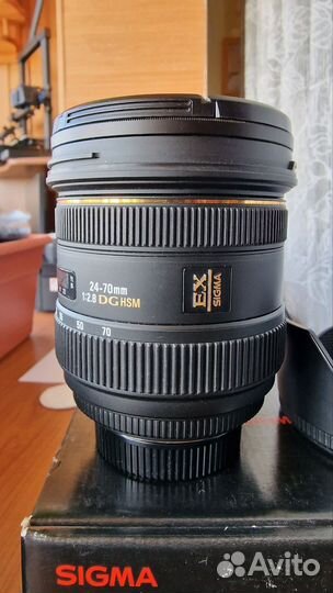 Объектив Sigma 24-70 F2.8 IF EX DG