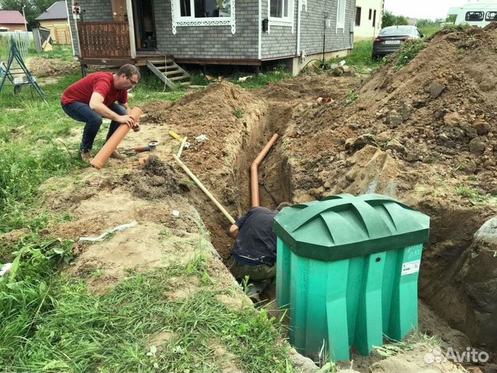 Септик эко Тополь 5 накопительный