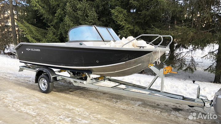 Прицеп сст 7132-15 Водник до 5.1 м (Без лебедки)