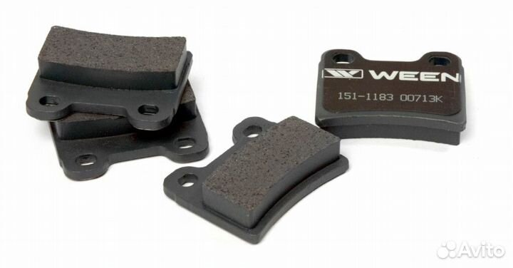 Колодки тормозные задние Ween 151-1183