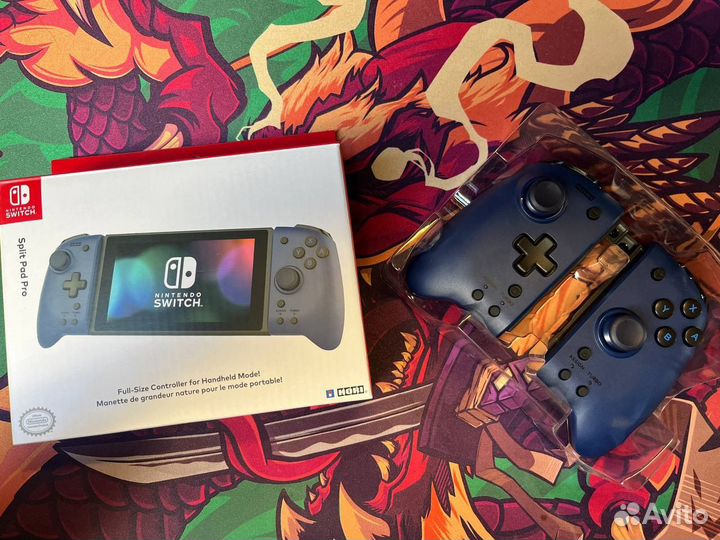 Hori Switch Split Pad Pro, Midnight Blue