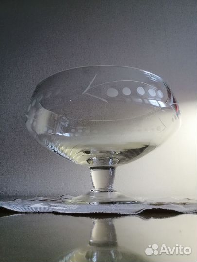 Фруктовница большая на ножке СССР