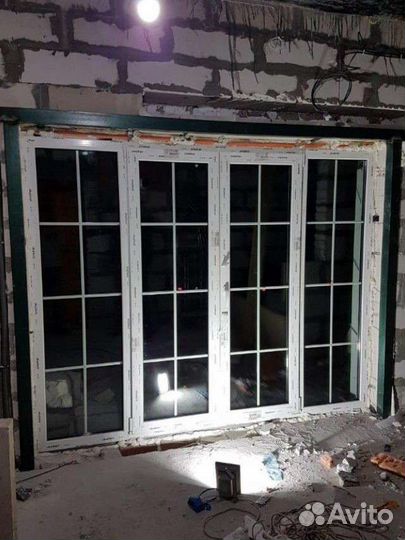 Пластиковые двери на террасу