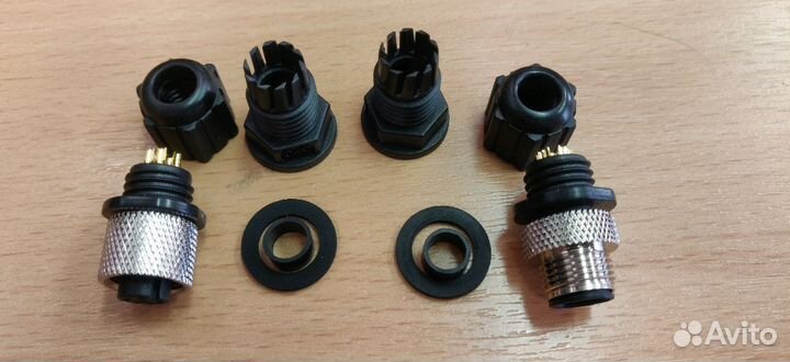 Водонепроницаемые разъемы 8pin, 5pin