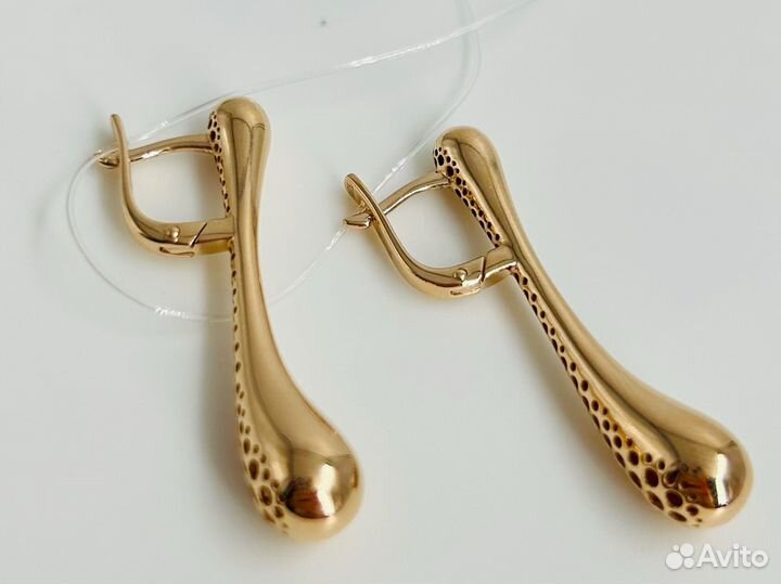 Золотые серьги