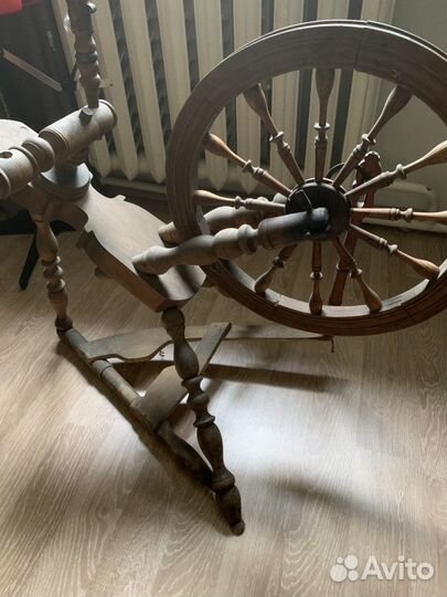 Прялка деревянная старинная