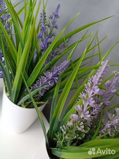 Лаванда + осока искусственная
